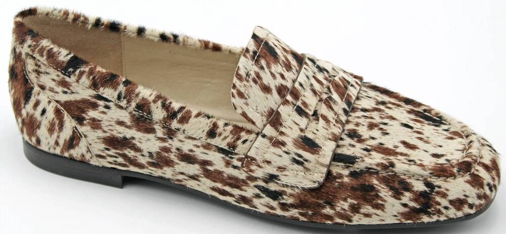 NEW MIA women's bahar cowhide loafer in brown